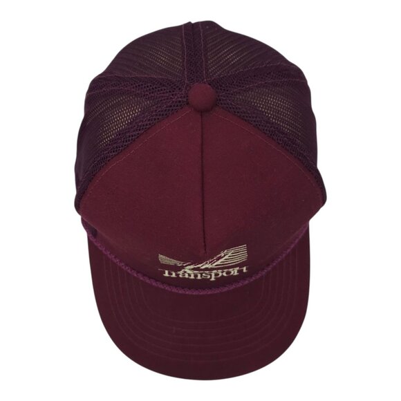 Action Transport Mesh Snapback Cap Embroidered Logo Trucker Baseball Hat - Picture 6 of 14